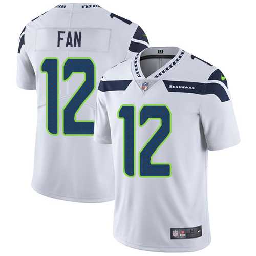 Nike Seattle Seahawks #12 Fan White NFL Vapor Untouchable Limited Jersey,We sell and wholesale Nike Seattle Seahawks #12 Fan White NFL Vapor Untouchable Limited Jersey on line form chian!